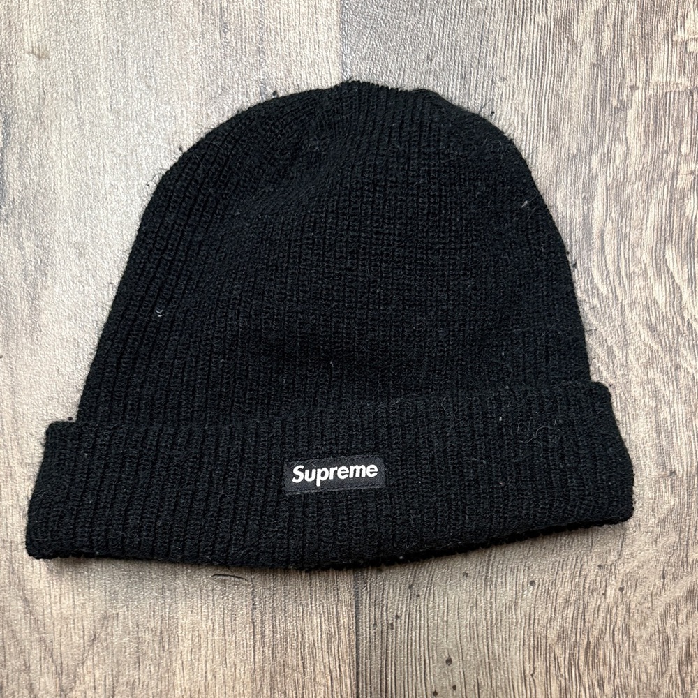 Supreme X Gore Tex Black Knit Beanie